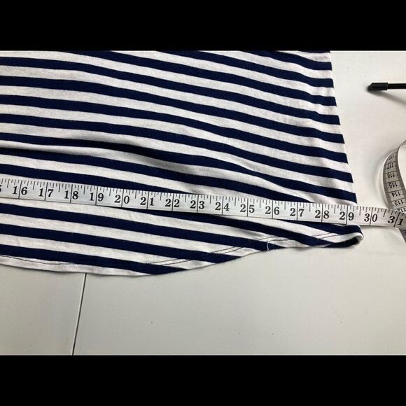 ALISON GRACE, Tunic Top, Blue,White &Gold, 2X - Picture 6 of 10